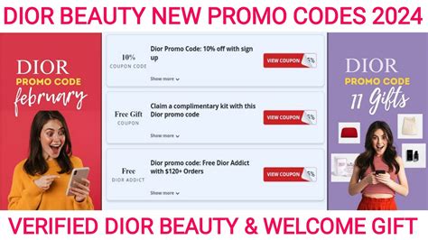 dior promo code august 2022|dior promo code tiktok.